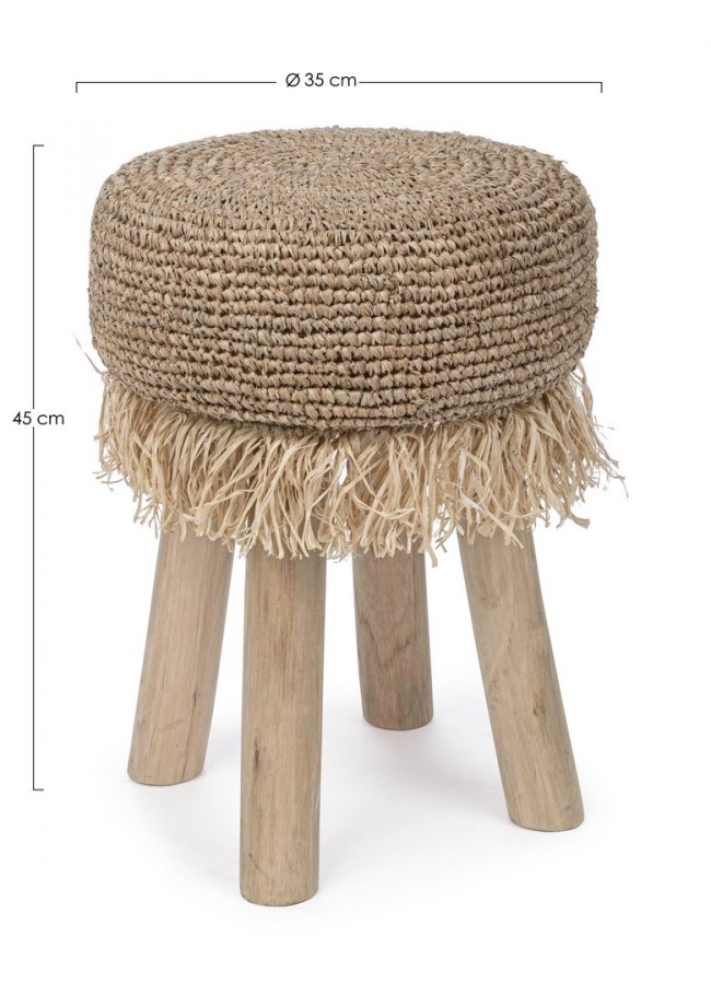 Sgabello Florinda G01 H45