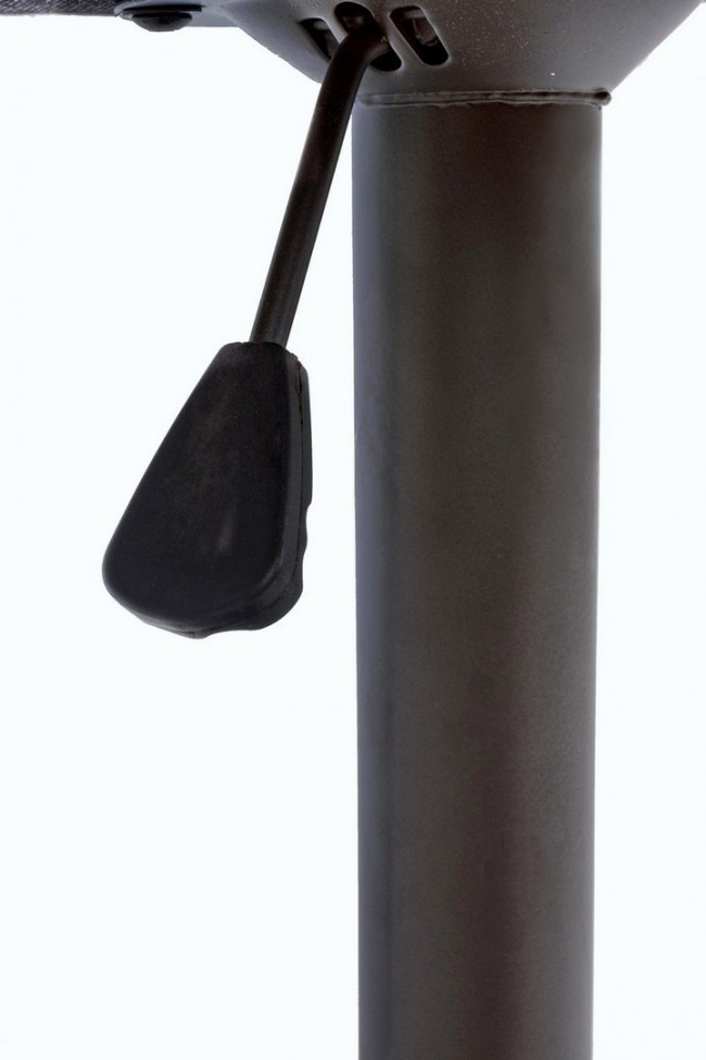 Sgabello bar vintage ecopelle marrone Connor cm 41 x 50 x 94,5