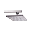 Soffione per doccia a parete finitura cromo