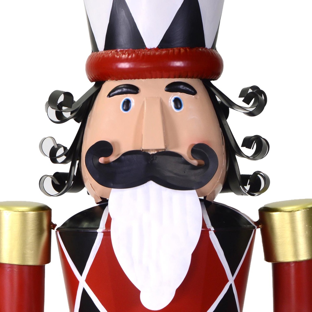 Soldatino metallo rosso cmø22-27h85