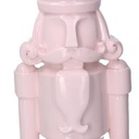 Soldatino resina laccato rosa cm8,5x8h38