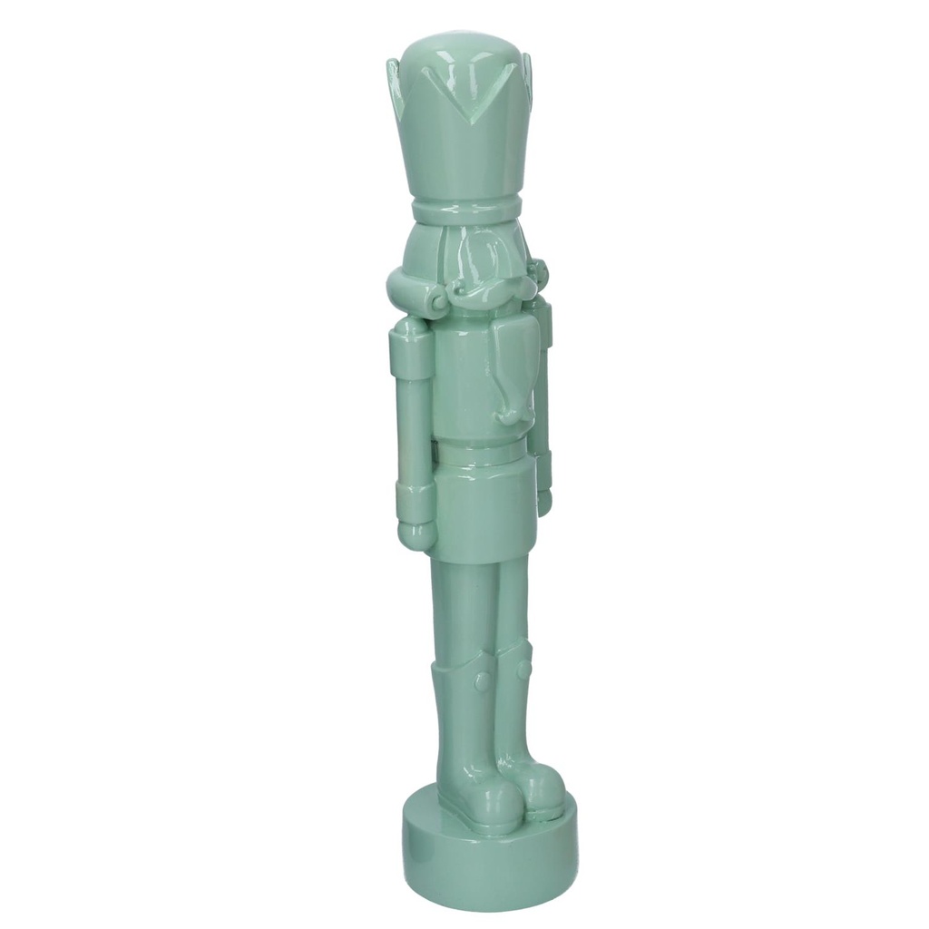 Soldatino resina laccato salvia lucido cm8,5x8h38