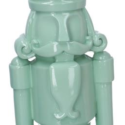 Soldatino resina laccato salvia lucido cm8,5x8h38