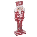 Soldatino resina rosso cm9x6,5h26