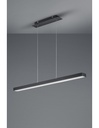 Sospensione Agano Nero Led 18w Touch Dimmerabile Trio Lighting