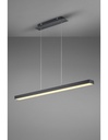 Sospensione Agano Nero Led 18w Touch Dimmerabile Trio Lighting