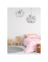 Sospensione Butterfly 4xG9 Cromo Farfalle Multicolor Ø50 cm Trio Lighting