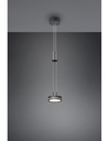Sospensione Disco Pendente Led Integrato Franklin Antracite Trio Lighting