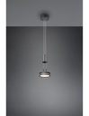 Sospensione Disco Pendente Led Integrato Franklin Antracite Trio Lighting