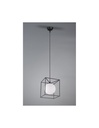 Sospensione Gabbia 1xE27 Nero Opaco Trio Lighting