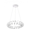 Sospensione Led Curl Ricciolo Bianco per Soggiorno Trio Lighting