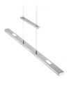 Sospensione Moderna Led Sopra e Sotto Lacal Nichel Trio Lighting