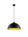 Sospensione Moderna Romino II Nero Oro Ø50 cm 1xE27 Trio Lighting