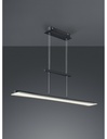 Sospensione Moderna Smash Led Dimmerabile Nero L100 cm Trio Lighting