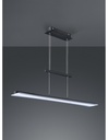 Sospensione Moderna Smash Led Dimmerabile Nero L100 cm Trio Lighting