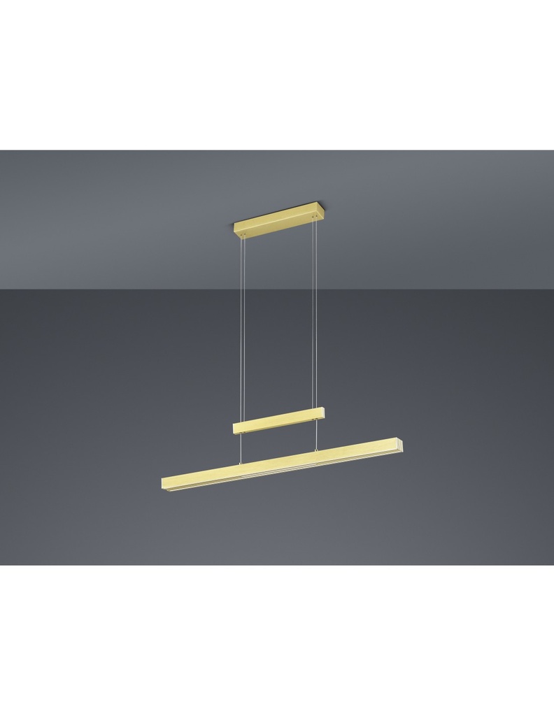 Sospensione Moderna Trajan Led Touch Dimmerabile Ottone Trio Lighting