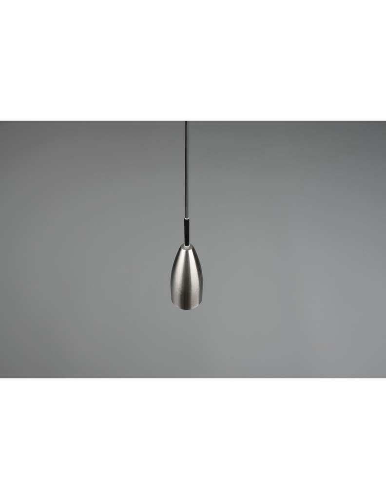 Sospensione Singola Farin Cono Nichel  Ø10 cm Trio Lighting