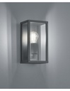 Applique 1 Luce Antracite Garonne per Balcone IP44 Trio Lighting