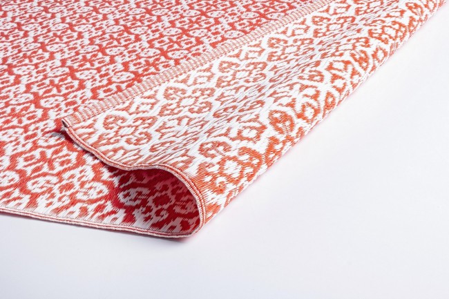 Tappeto Tirrenia Rosso-Bia 120X180