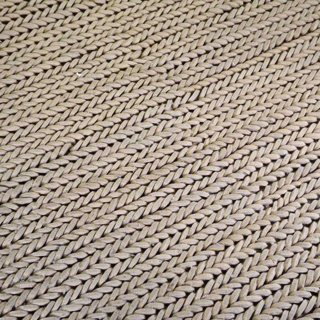 Tappeto panna intrecciato160x230 ha-2634 cm. 160 x 230