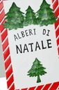 Targa alberi di natale nbd-9006 cm. 58 x 35 h 97