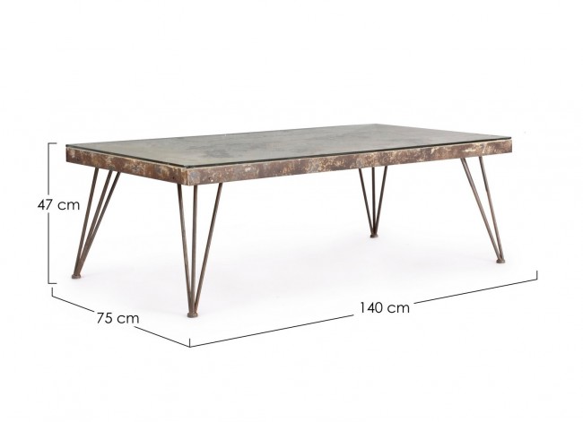 Tavolino Atlantide 140X75