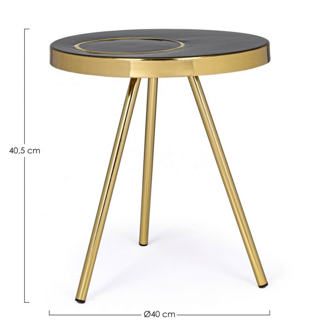 Tavolino Kesar Nero D40