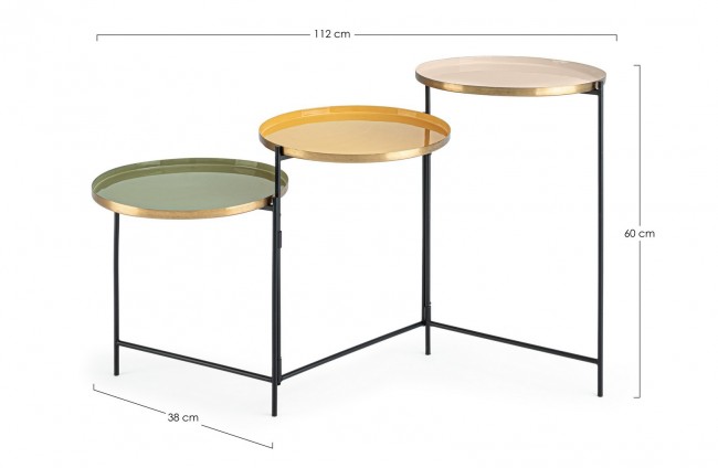 Tavolino Piegh.3P Amrita