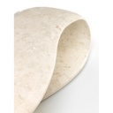 Tavolino moderno  pietra beige cm 123 x 60 x h 34