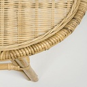Tavolino per esterno in Rattan INES 80x50x h50 cm