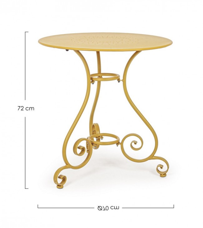 Tavolo Etienne Ocra D70