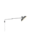 Applique 1xE27 Bolder Nero Orientabile L35 cm Trio Lighting
