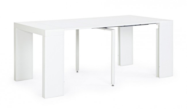 Tavolo allungabile bianco in legno stile design