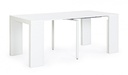 Tavolo allungabile bianco in legno stile design
