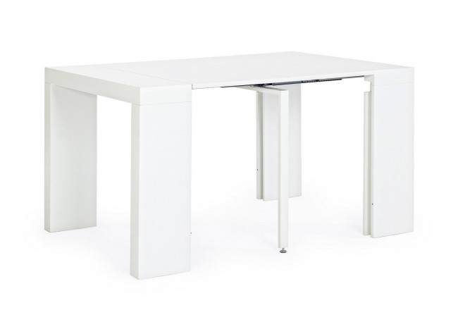 Tavolo allungabile bianco in legno stile design