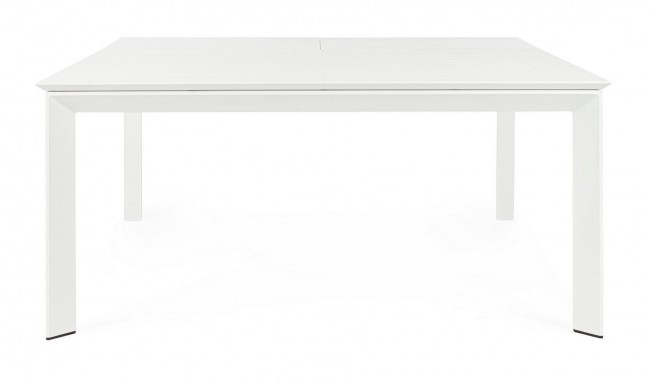 Tavolo allungabile giardino Konnor bianco