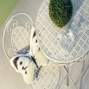 Tavolo classico Emily in metallo