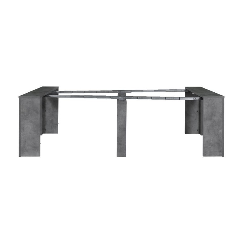 Tavolo consolle allungabile Cemento BAKU 78x54/252x h78 cm