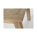 Tavolo da esterno Rettangolare in Legno Teak FSC cm 200/260x 100x h 78