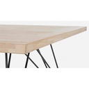 Tavolo design industrial in legno DISTRICT 200x90x h76 cm