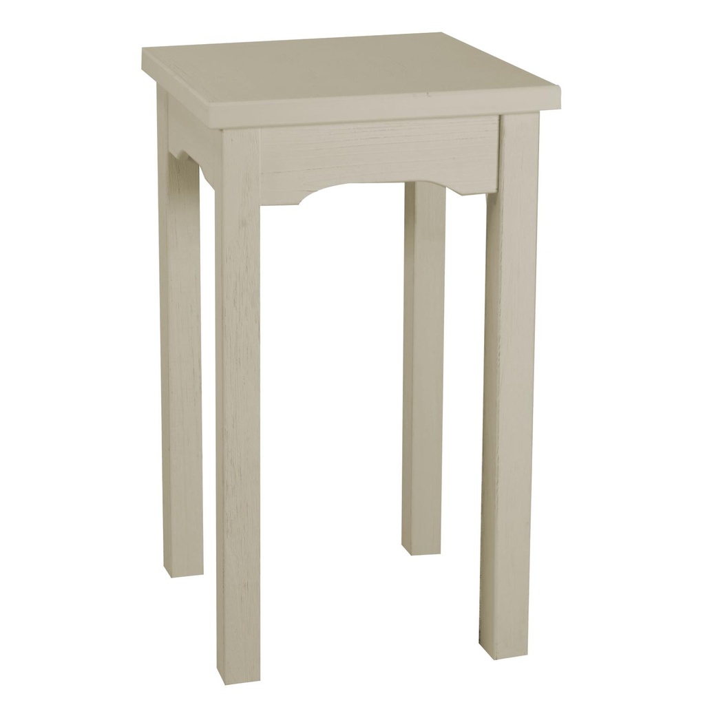 Tavolo esposizione in legno grigio