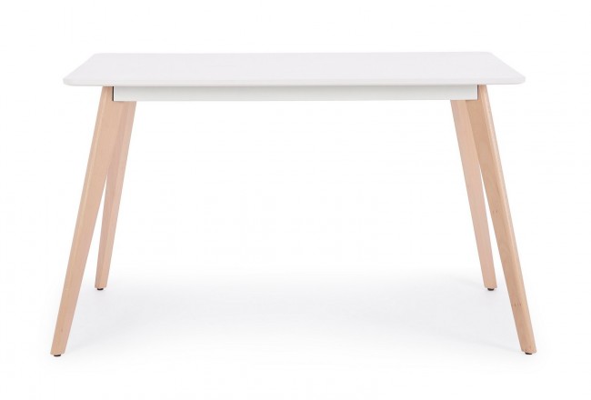 Tavolo legno bianco Michelangelo cm 120 x 80