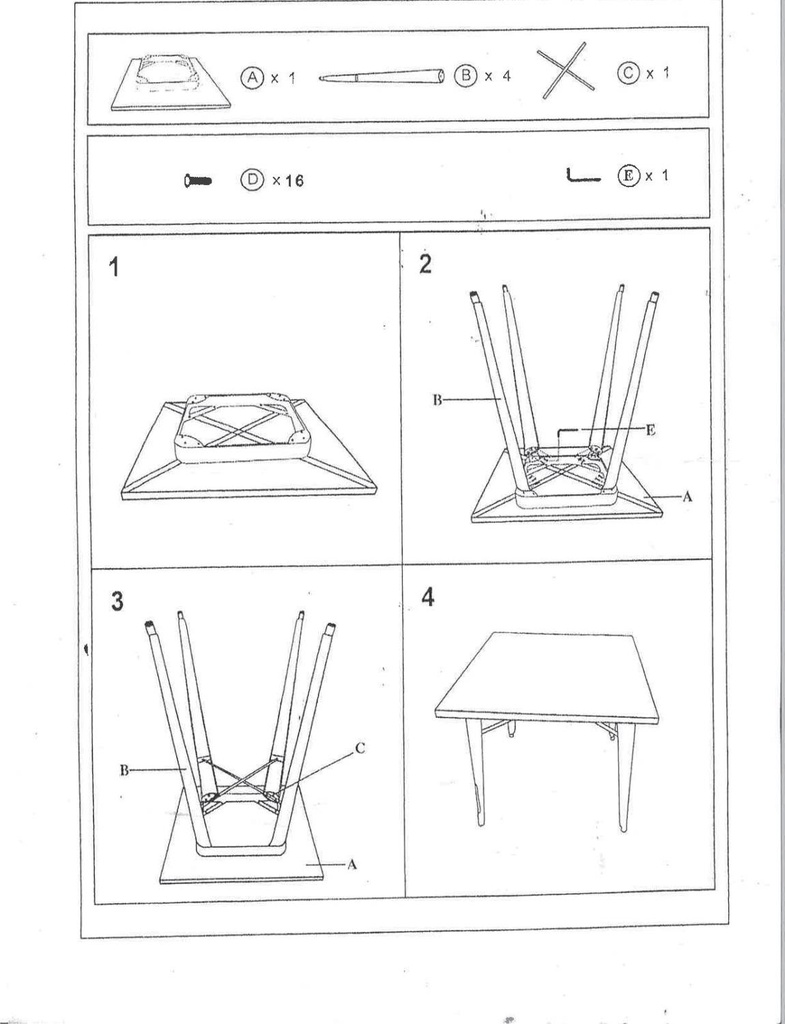 Tavolo bristol stile industriale con piano bianco antico h76 cm