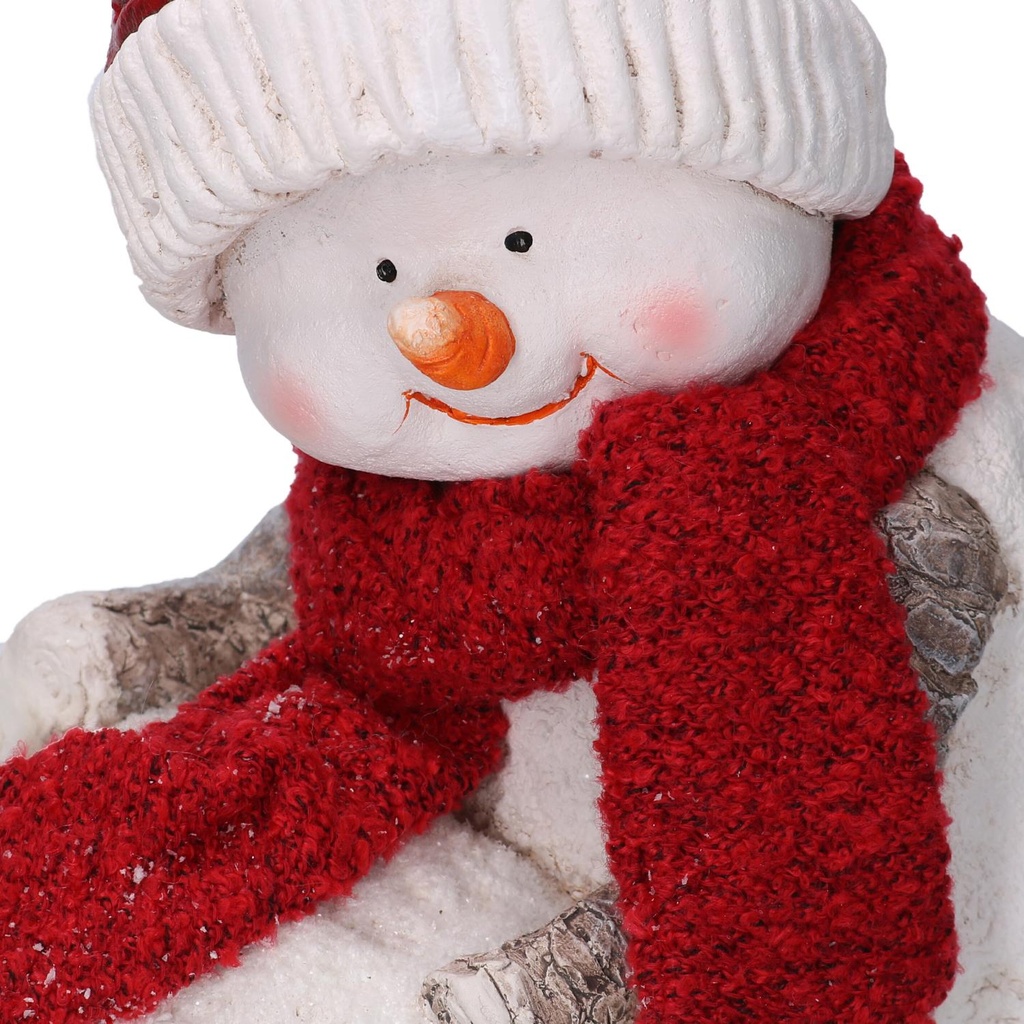 Teiera ceramica bianco con fiori rosso tondo cmø15h14