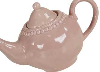 Teiera rosa nicole pl-0172 Ø cm. 14,5 x24,5 h 15
