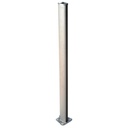 Tenda laterale alluminio tessuto grigio 300x160 cm