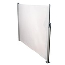 Tenda laterale alluminio tessuto grigio 300x160 cm
