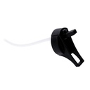 Round blue steel thermos 0,5L cm5,5x11h23