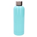 Thermos acciaio azzurro tondo 0,5L cm7,5x3,5h22,5