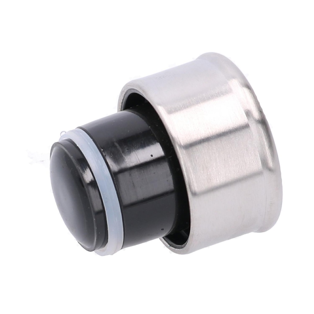 Round pink flowers steel thermos 0,5L cm4,5x7h25